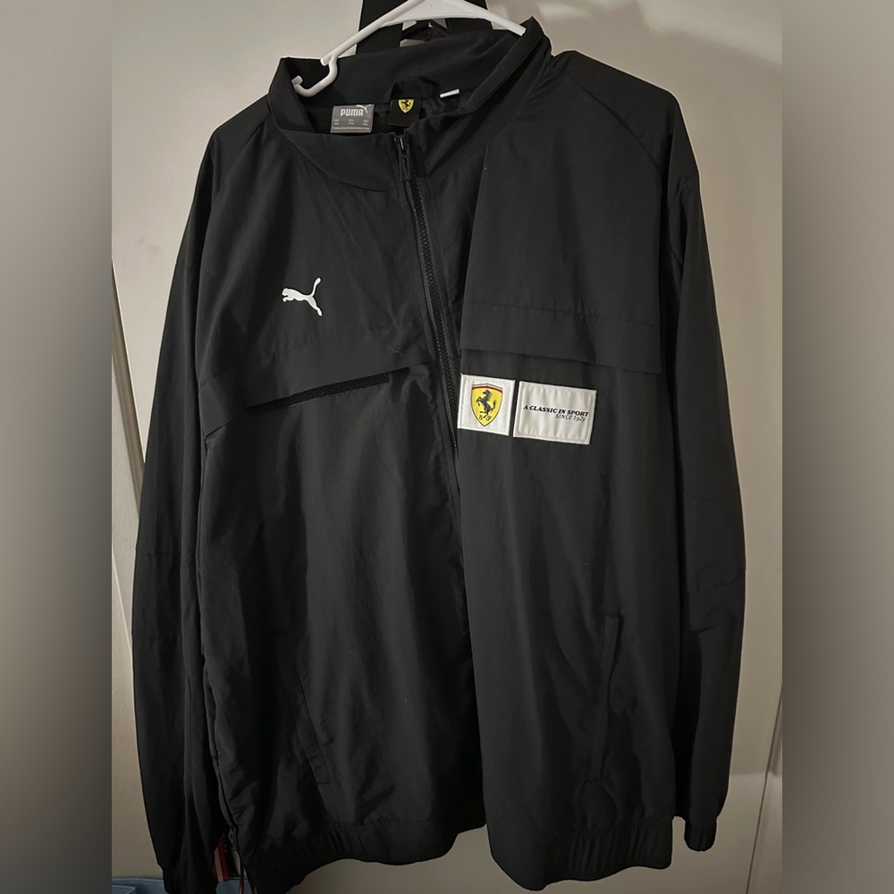 Puma Ferrari race statement woven jacket